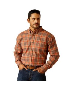 Ariat Men's FR Olympic Work Shirt, Khaki