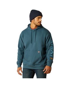 Ariat Men's Rebar Graphic Hoodie, Stargazer