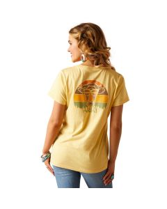 Ariat Women's Cow Sunset T-Shirt - Jojoba