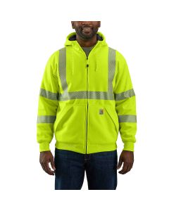 Carhartt Men's Big HiVis Class3 Thermal Zip Hoodie