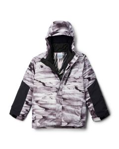 Columbia Boys' Whirlibird III 3in1 Jacket, White Wind
