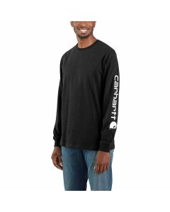 Carhartt Men's Long-Sleeve Logo Tee Big/Tall