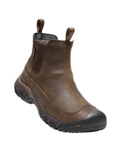 Keen Men's Anchorage III Waterproof Boot, Dark Earth