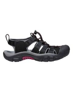 Keen Women's Newport H2 Sandal - Black/Raspberry