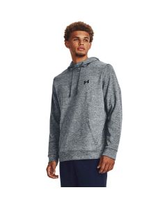 Under Armour Men's Armour Fleece Twist Hoodie, Pitch Gray