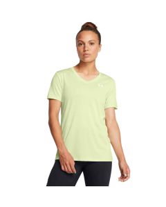 Under Armour Women's UA Tech Twist V-Neck Tee, Retro Green