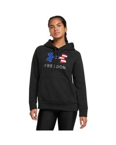 Under Armour Women's UA Freedom Logo Hoodie, Black