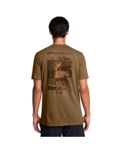 Under Armour Men's UA Schematic White Tail Tee, Coyote