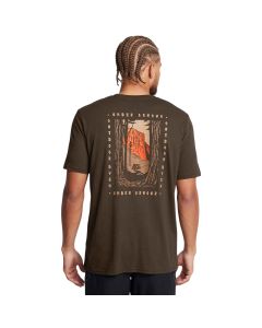 Under Armour Men's UA Outdoor Tent Tee, Gridiron Brown