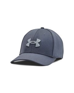 Under Armour Men's Blitzing Cap, color: Downpour Gray, front view
