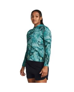 Under Armour Women's UA IsoChill Shore Break Hoodie, color: Radial Turquoise 